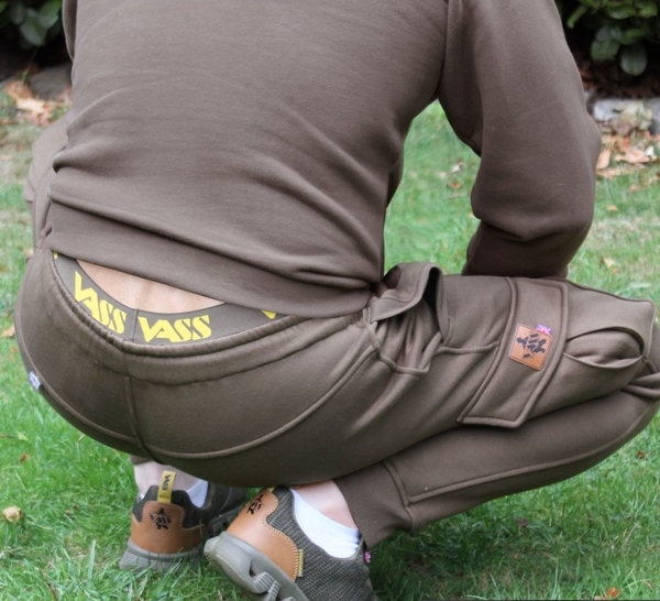 Vass Culture Fishing Cargo Jogger Khaki Green