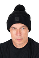 Fox Black HD Bobble Fishing Beanie
