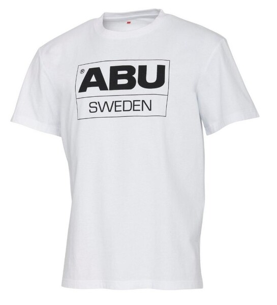 Abu Garcia Legacy Sweden Logo Tee White T-Shirt