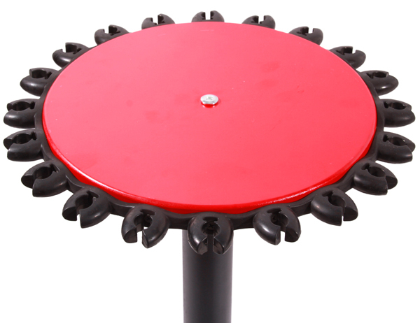 Ultimate Wooden Rod Stand Round - 20 Rods