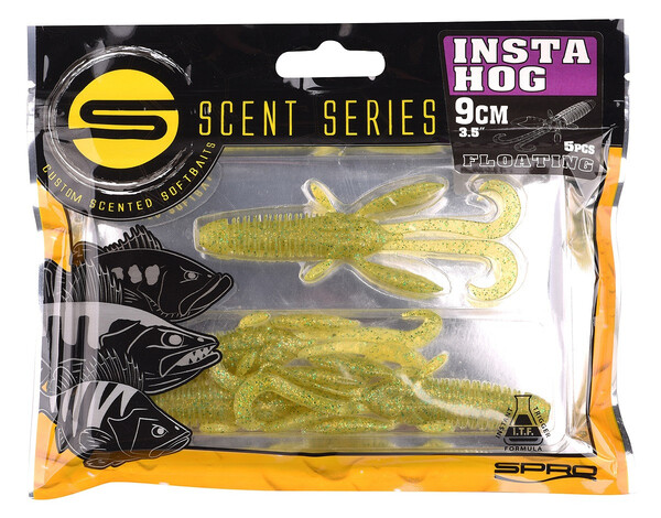 Spro Scent Series Insta Hog Señuelo de Criatura Frozen Margaritha 9 cm (5 pzas.)