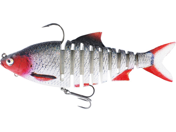 Westin Ricky The Roach Multi Jointed R2F 18 cm (83 g) Swimbait de Hundimiento - Redlight Roach