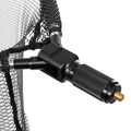 Fencl Rubberized Landing Net 42" Head Carp Premium + Cover