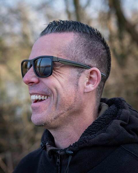 Okulary Polaryzacyjne Fox Collection Green & Black Shades