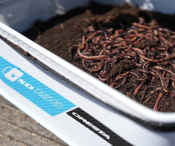 Cresta TSD Baitbag White Micro Mesh Voertas