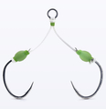 Mustad Slow Pitch Double Jigging Assist Rig Kunstaashaak (2pcs)