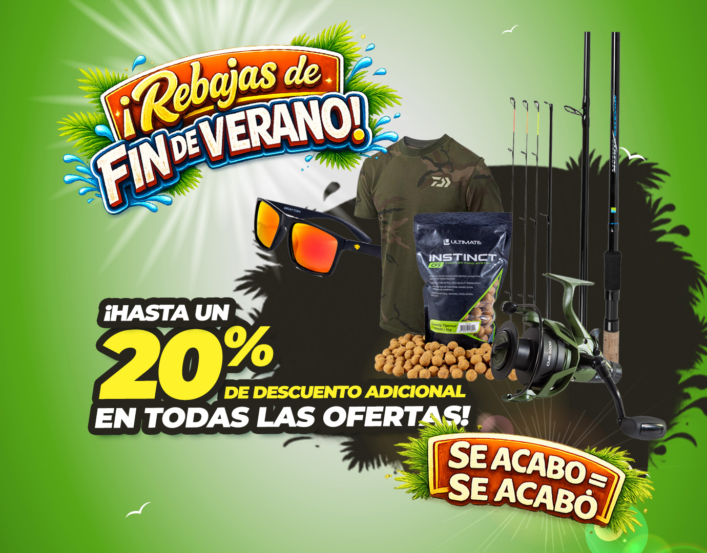 Subbanner: Tot 20% Alle Deals (End of Summer)