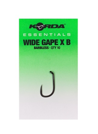 Ami da Carpa Korda Essentials Wide Gape X Senza Ardiglione (10 pezzi)