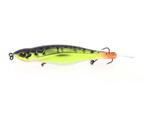 Rozemeijer Tracker Floating Jerkbait 17cm (75g) - Speckled Orange Perch