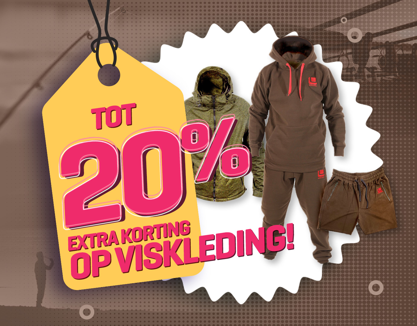 Subbanner: Tot 20% kleding (actieperioden 2025)