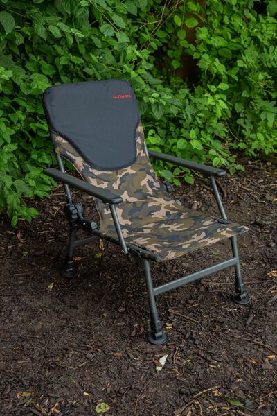 Fotel Karpiowy Ultimate Recliner Comfort Chair Camo