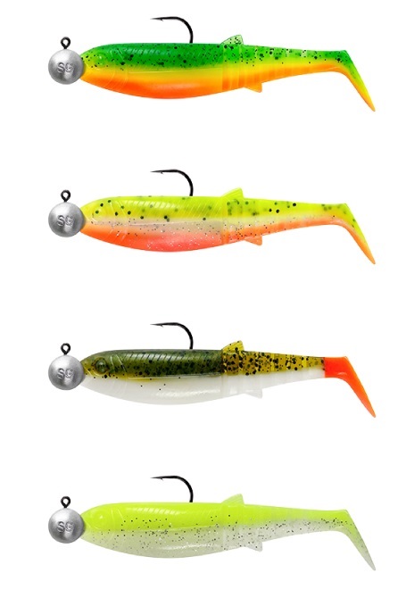 Savage Gear Cannibal Shad 8cm 5g Dw Mix 4p4pcs - Shad Soft Bait