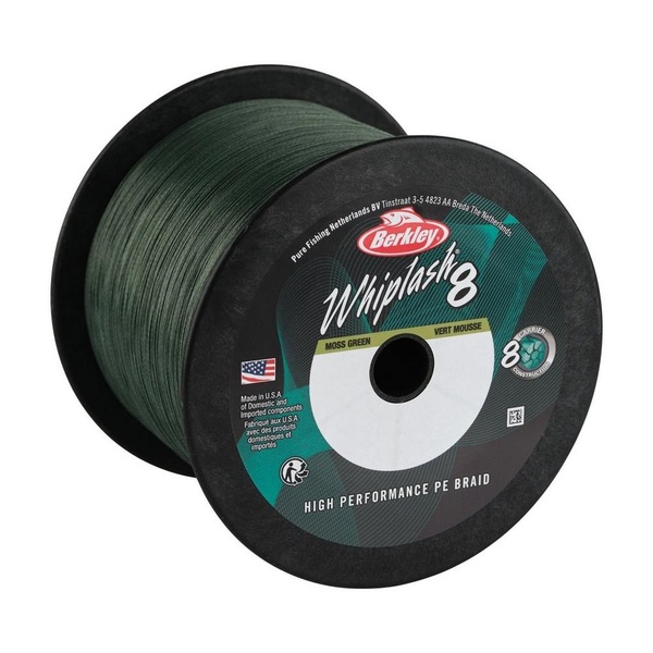 Berkley Whiplash 8 Braided Line Green 2000m
