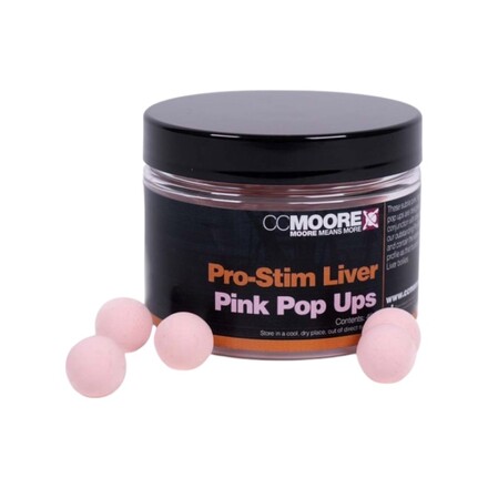 CC Moore Pro-Stim Liver Pop Ups 12mm (55 pieces)