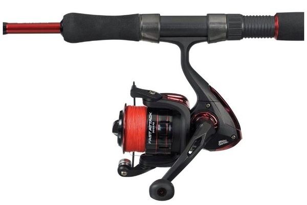 Abu Garcia Fast Attack Zander Spin Combo 2.40m (10-40g) (Inc. Lure!)
