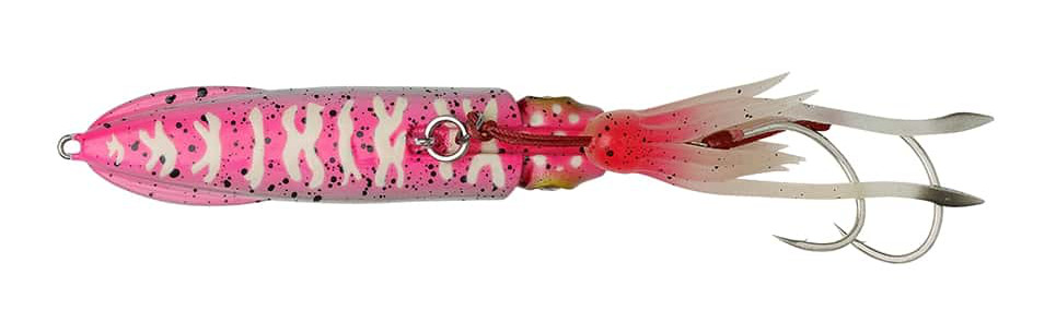 Savage Gear 10,3cm Swimsquid Inchiku 180g - Meeresköder Blue Pink Glow