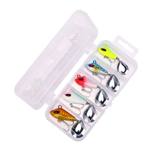 Fish4All Jigspin Kit Mix 10, 15 & 20g (5 St)