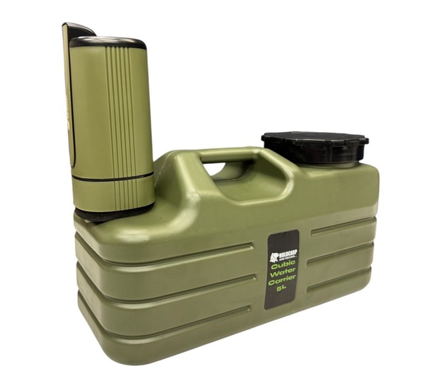 Holdcarp Set Rechargeable Tap And 5L Water Bucket + Cleaning Accesories