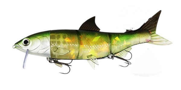 FishingGhost RenkyOne Hybrid Fishing Slow Sinking Lure Swimbait 25cm - Forrest Crystal