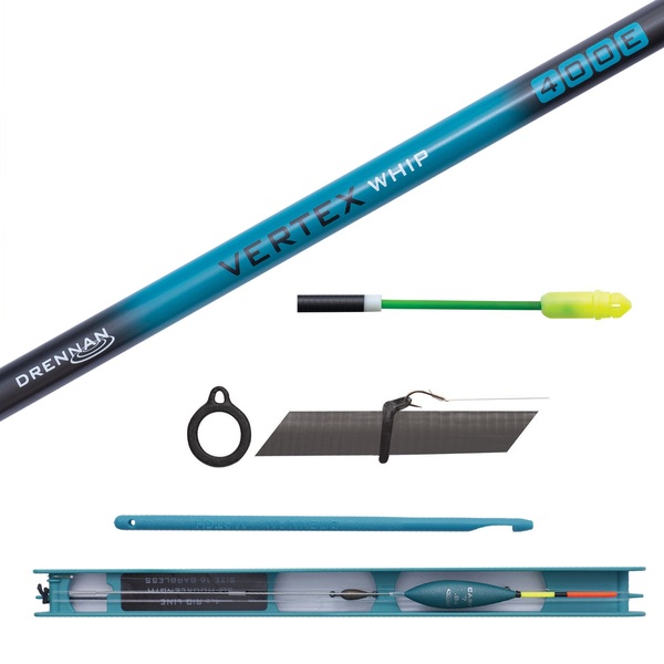 Drennan Vertex 4m Elasticated Whip Kit Pole Rod
