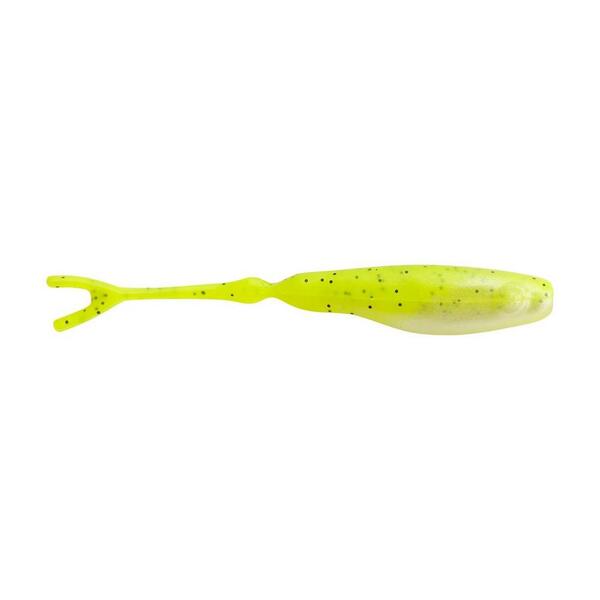 Berkley PowerBait® Snake-Tongue Minnow Shad 4cm (14 stuks) - Chatreuse