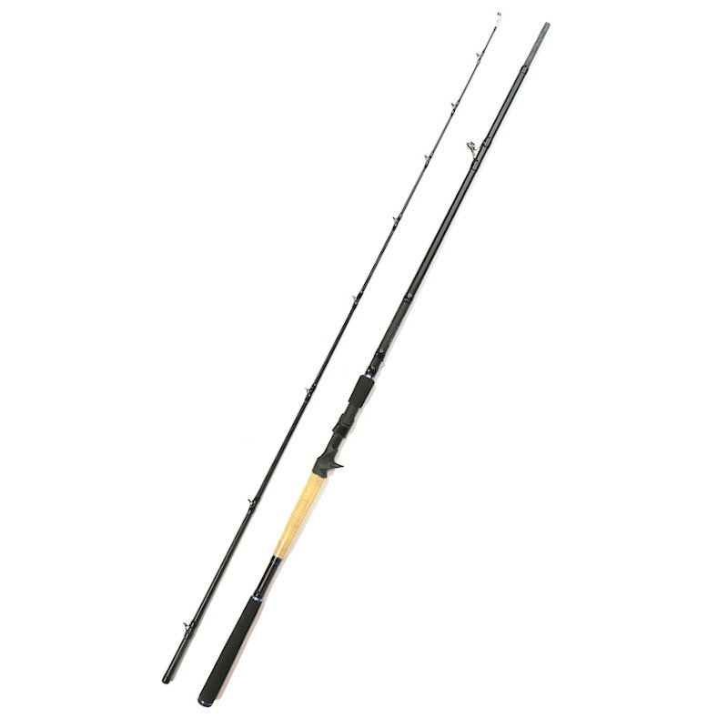 Canne à Pêche Gator Big Bait - 8'5" (2m59) Noir Titane - Jusqu'à 180g - 1 Brin