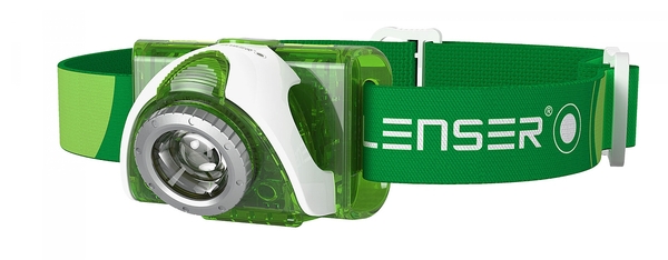 LED LENSER SEO-3 Hoofdlamp Green