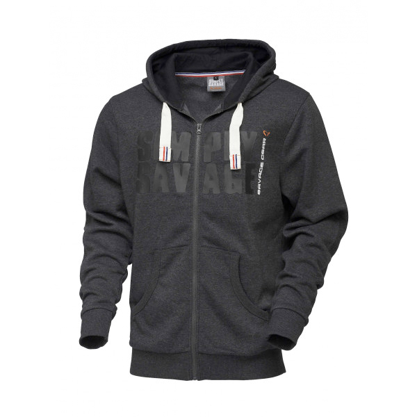 Savage Gear Simply Savage Raw Zip Hoodie