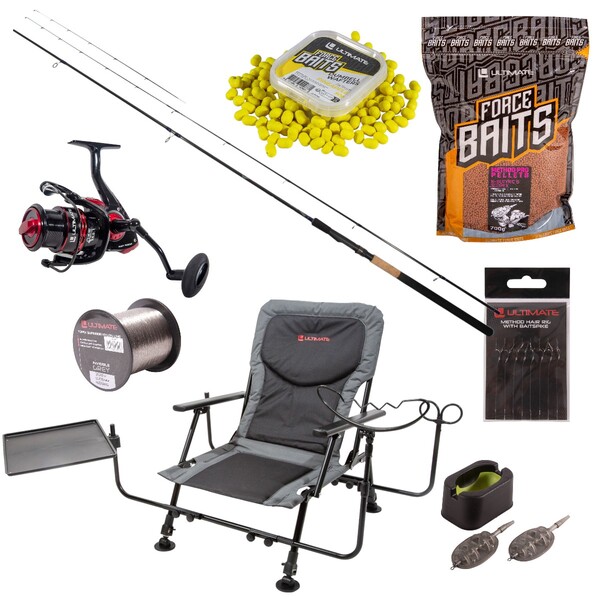 Ultimate Complete Feeder Chair Fishing Set
