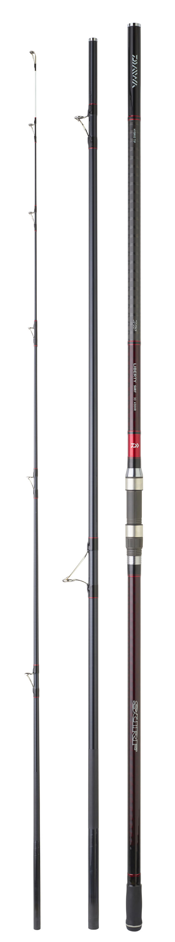 Daiwa Liberty Surf Beach Rod (3 pieces) | Fishdeal