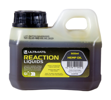 Ultimate Reaction Liquid Hemp Oil (500ml)