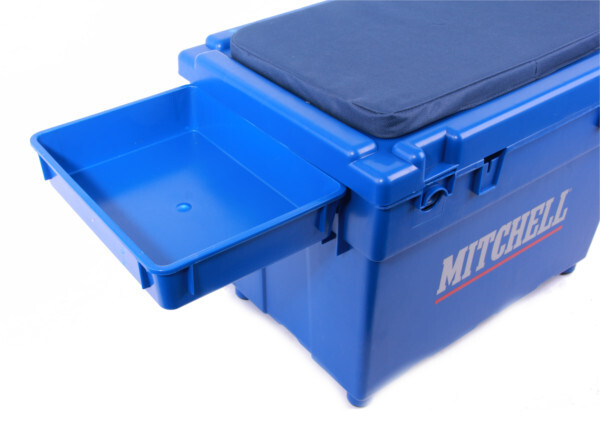 Mitchell Saltwater Seat Box + Paternostern und Ködernadeln