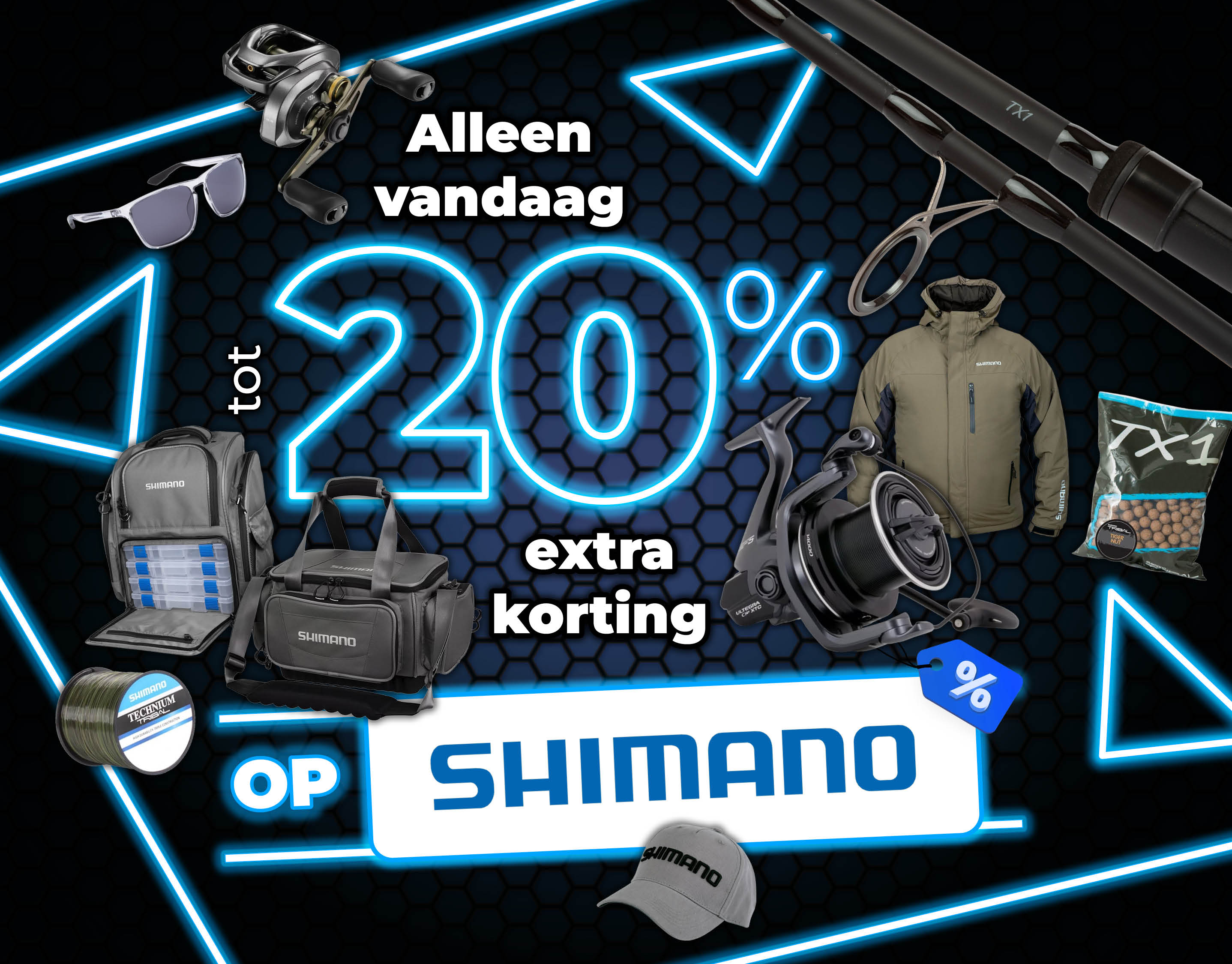 Subbanner: Tot 20% Shimano (Blauw)
