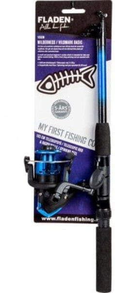 Fladen Telescopic Spinningcombo Wilderness Basic 165cm