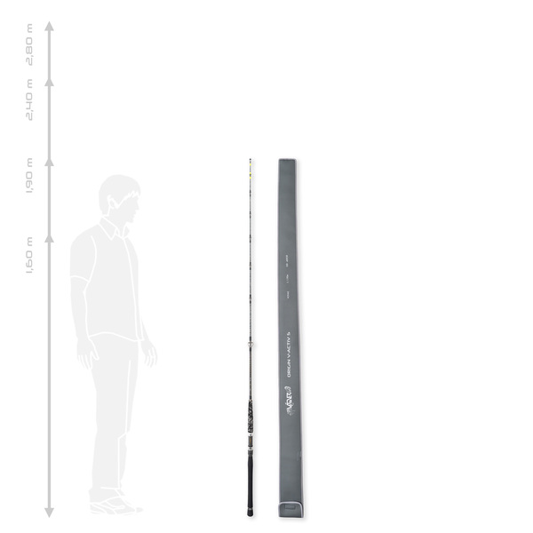 Vagner Origin V-Activ S Meervalhengel 1.90m (200g) (1-Delig)