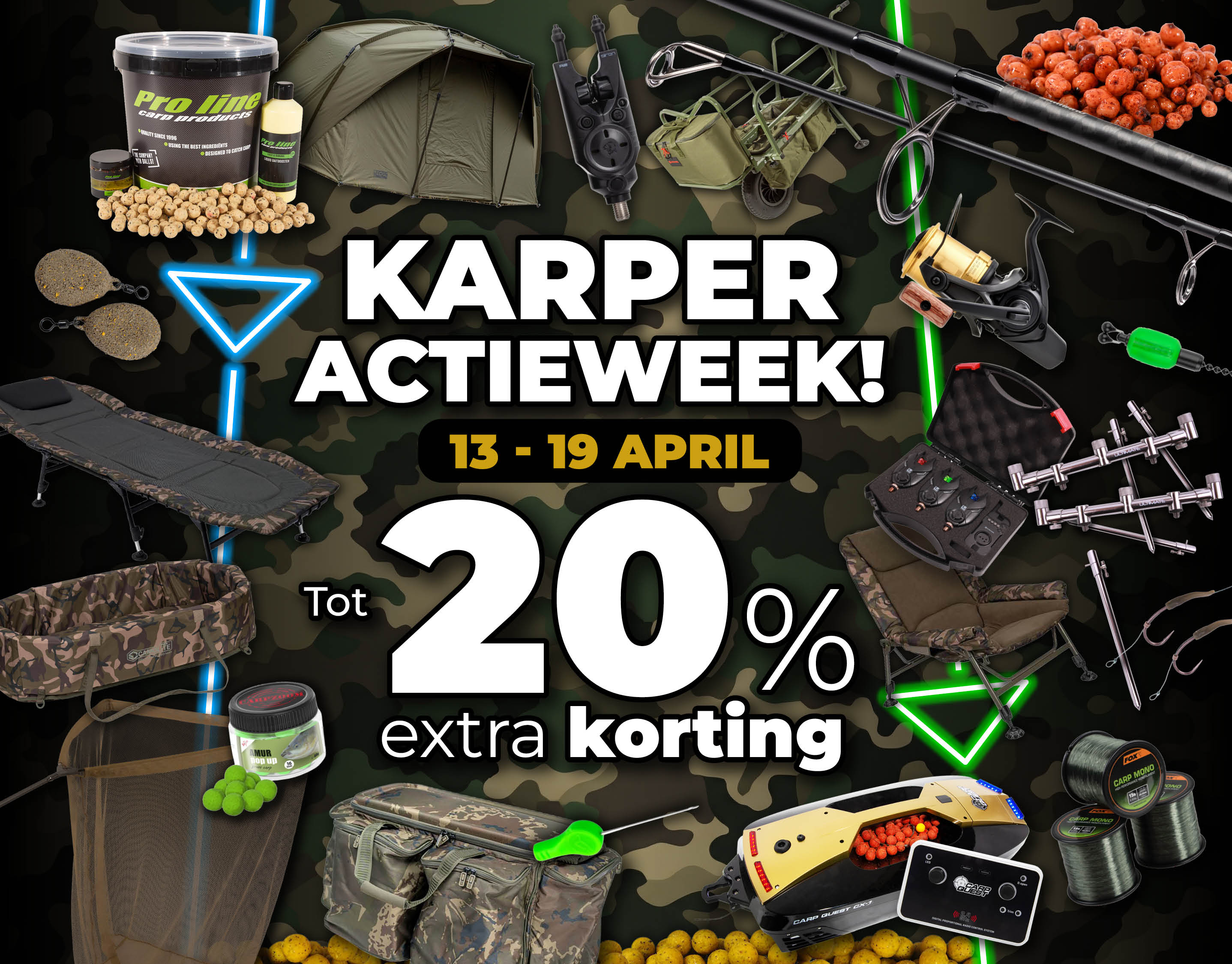 Subbanner: Tot 20% Karper (Weekactie)