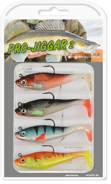Darts Pro Jiggar Set with 4 Soft Baits