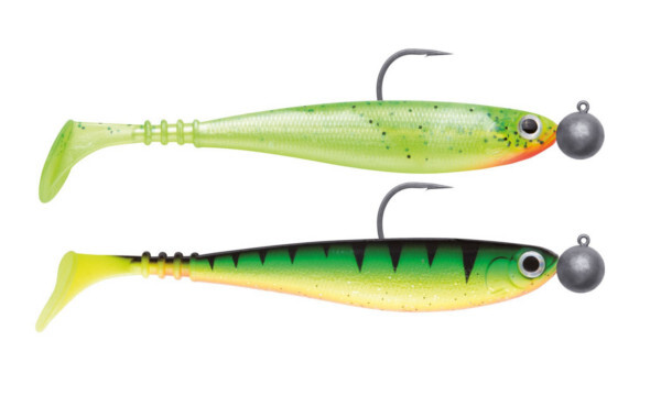 Jackson Zanderbait Rigged 14 cm 14 g 2 pcs - Mix Pack Colored Water