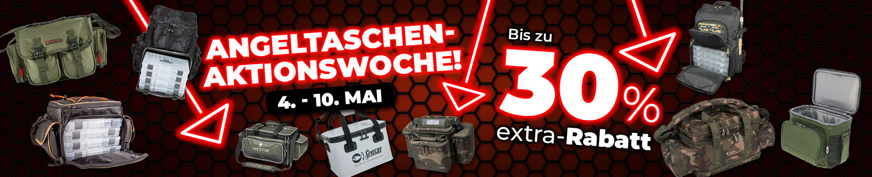 Weekactie Topbanner: Tot 30% Vistassen