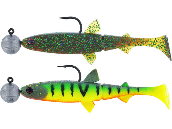 Westin Hypoteez Shadtail R 'N R 9cm (7g) Mix Loodvrij (2 stuks) - Dark Water Mix 13