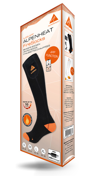 Alpenheat Calcetines Térmicos Eléctricos - Algodón 