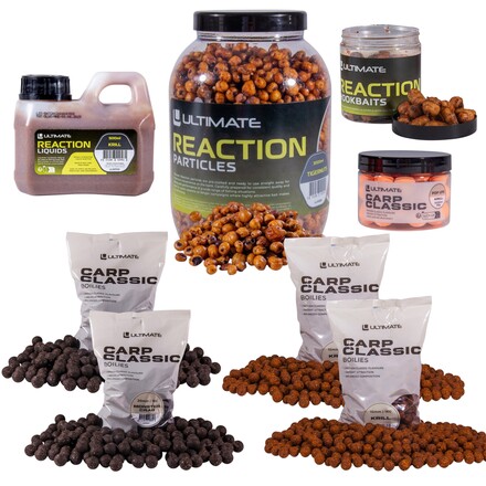 Ultimate Baits Carp Tigernuts/Boilies Weekend Pack