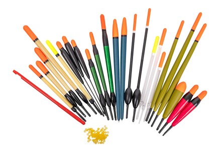 Zebco Trophy Float Juego de Flotadores de Pesca (¡24 pzas!)