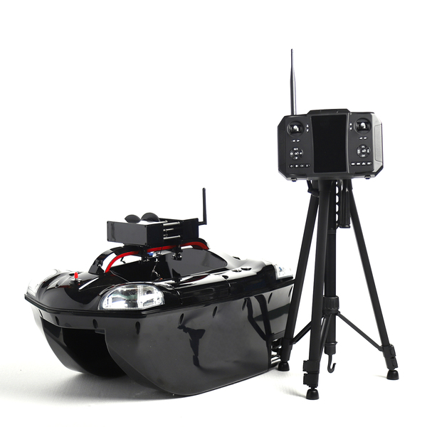 Łódka Zanętowa Baitstar Baitboats Advanced AllinOne Black (z GPS'em Echosondą i Statywem)