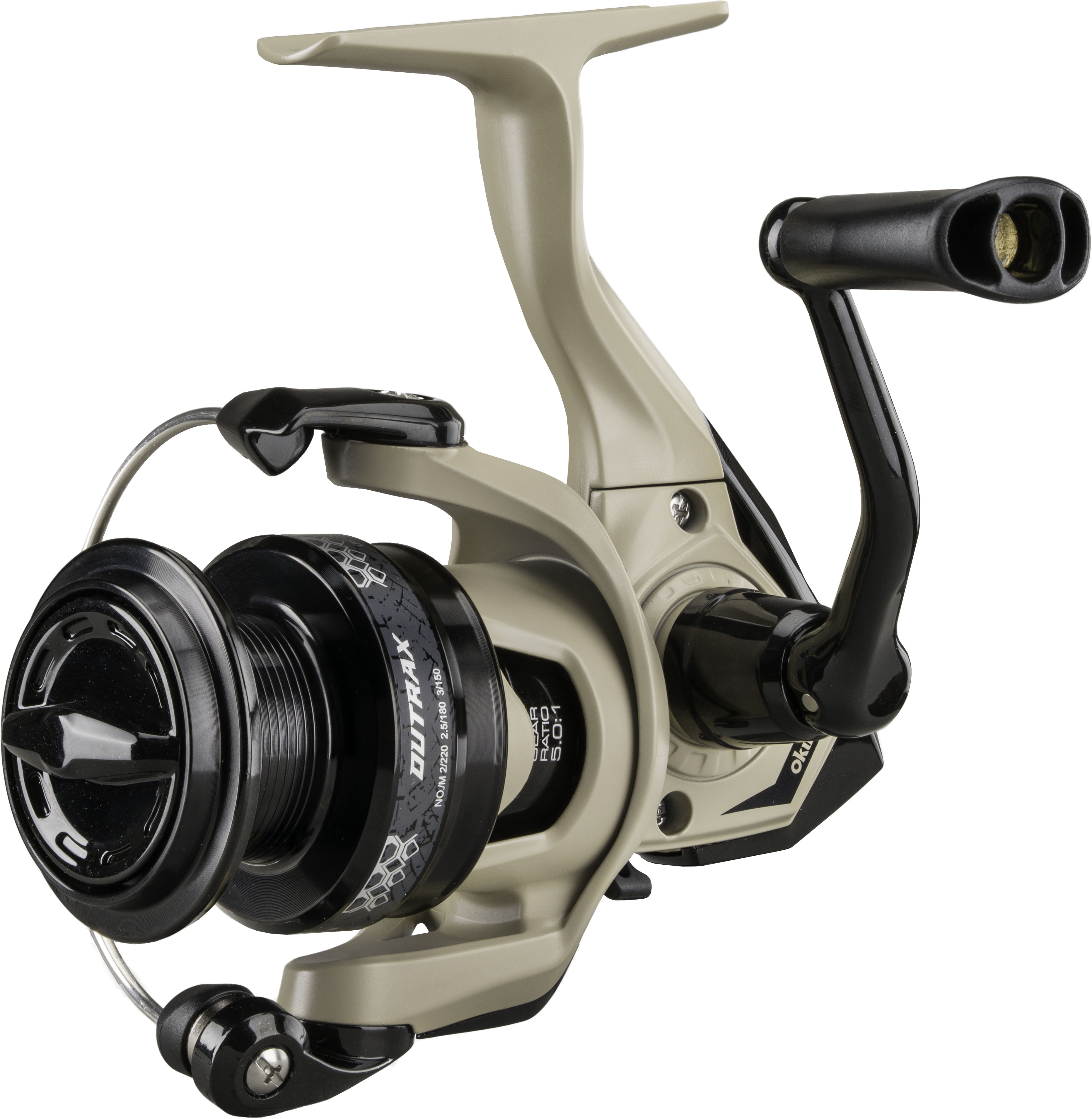 Okuma Outrax Sand Green Spinmolen | Visdeal