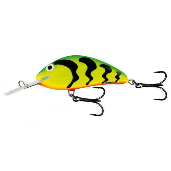 Salmo Hornet 9cm Floating Plug - Green Tiger
