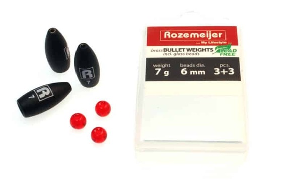 Rozemeijer Bullet Weights Beads Lead Free 7g (Ø6mm) (3+3pcs)