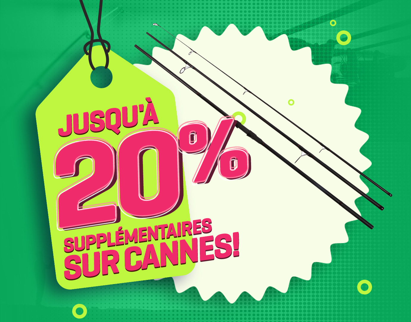 Subbanner: Tot 20% hengels (actieperioden 2025)