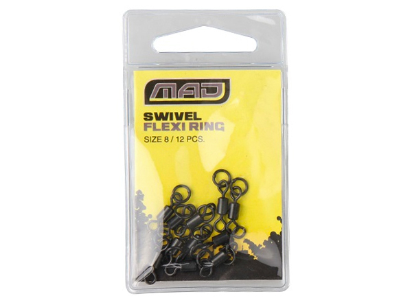 Hooked Caja de Carpa - MAD Flexi Ring Swivel