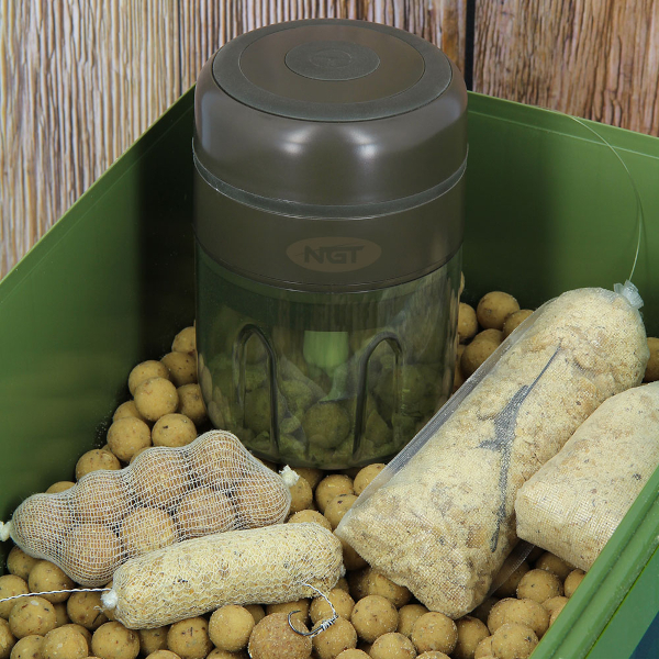 NGT Trituradora Eléctrica de Boilies Recargable USB